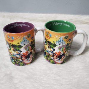 Disney World Resort Grandma & Grandpa Mugs